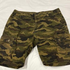 Camouflage Cargo Men Shorts